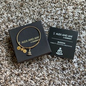 Alex and Ani Buddha Bracelet